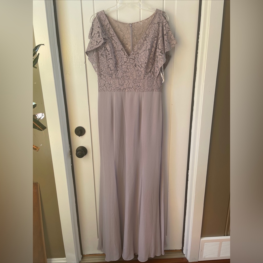 Jasmine Bridesmaid B203059 Gray